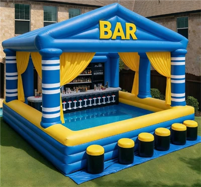 Inflatable পুল বার গার্ডেন বার উড়িয়ে